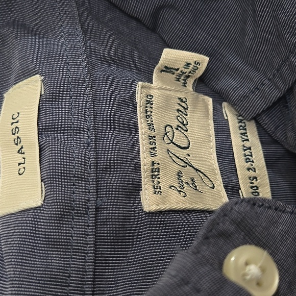 NWT J. Crew Button Down! Secret Wash! Size Medium ! - Picture 3 of 3